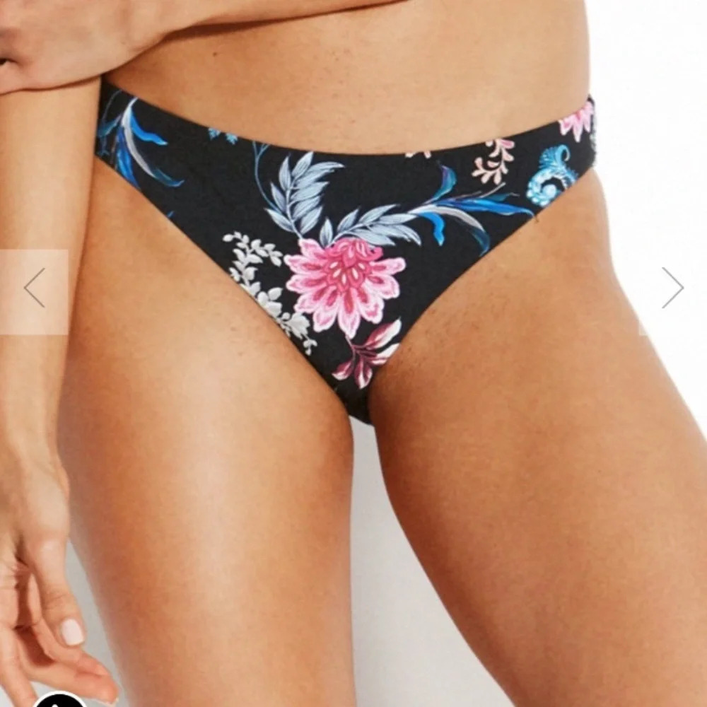 New! Seafolly water garden floral hipster bikini bottom 21641